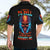 Thunder Skull Hawaiian Shirt I Can't Go To Hell Devil Restrainning Order Against Me - Wonder Print Shop