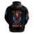 Thunder Skull Hoodie I Can't Go To Hell Devil Restrainning Order Against Me - Wonder Print Shop