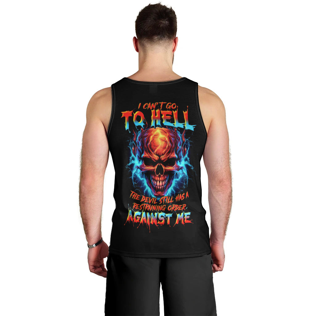 Dia De Los Muertos Skull Men Tank Top My Next Life I Want To Be Karma Fairy DT01