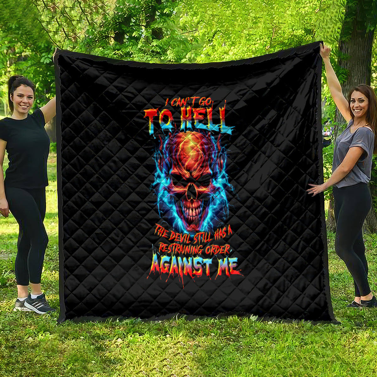 thunder-skull-quilt-i-cant-go-to-hell-devil-restrainning-order-against-me