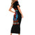 Dia De Los Muertos Skull Short Sleeve Bodycon Dress My Next Life I Want To Be Karma Fairy DT01