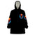 Dia De Los Muertos Skull Wearable Blanket Hoodie My Next Life I Want To Be Karma Fairy DT01