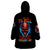 Dia De Los Muertos Skull Wearable Blanket Hoodie My Next Life I Want To Be Karma Fairy DT01