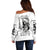 Fairy Skull Off Shoulder Sweater My Next Life I Want To Be Karma Fairy - Wonder Print Shop