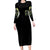 Skull Reaper Long Sleeve Bodycon Dress I Going To Hell Just Pick You Up - Wonder Print Shop