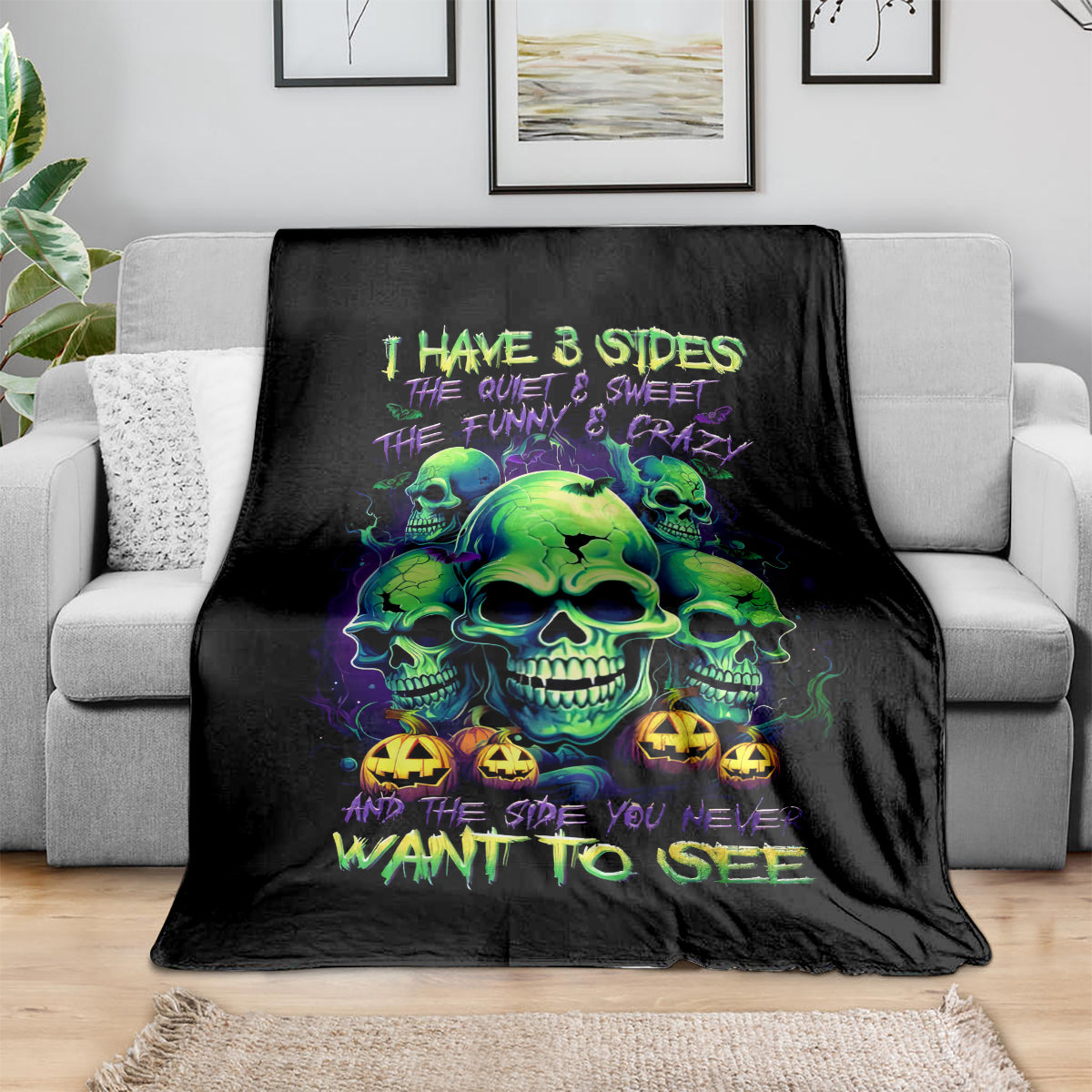 skull-pumpkin-blanket-i-have-three-side-quite-funny-and-side-you-never-want