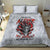 Devil Skull Bedding Set I Never Alone My Demon With Me 24/7 - Wonder Print Shop