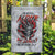 Devil Skull Garden Flag I Never Alone My Demon With Me 24/7 - Wonder Print Shop