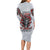 Devil Skull Long Sleeve Bodycon Dress I Never Alone My Demon With Me 24/7 - Wonder Print Shop