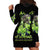 Death Skull Hoodie Dress I Never Alone My Demon With Me 24/7 - Wonder Print Shop