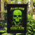 Thunder Skull Garden Flag I'm A Nice Person So If I'm An Asshole You Need To Ask Yourself - Wonder Print Shop