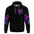 Graffiti Skull Hoodie I Talk I Smile But Be Carefull When I Silent - Wonder Print Shop