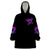 Girl Skull Wearable Blanket Hoodie I Sweet Girl Full Of Crazy DT01