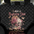 Flower Skull Back Car Seat Cover Iam A Sweet Girl Full Of Crazy - Wonder Print Shop