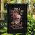 Flower Skull Garden Flag Iam A Sweet Girl Full Of Crazy - Wonder Print Shop