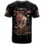 Graffiti Skull T Shirt I Talk I Smile But Be Carefull When I Silent DT01