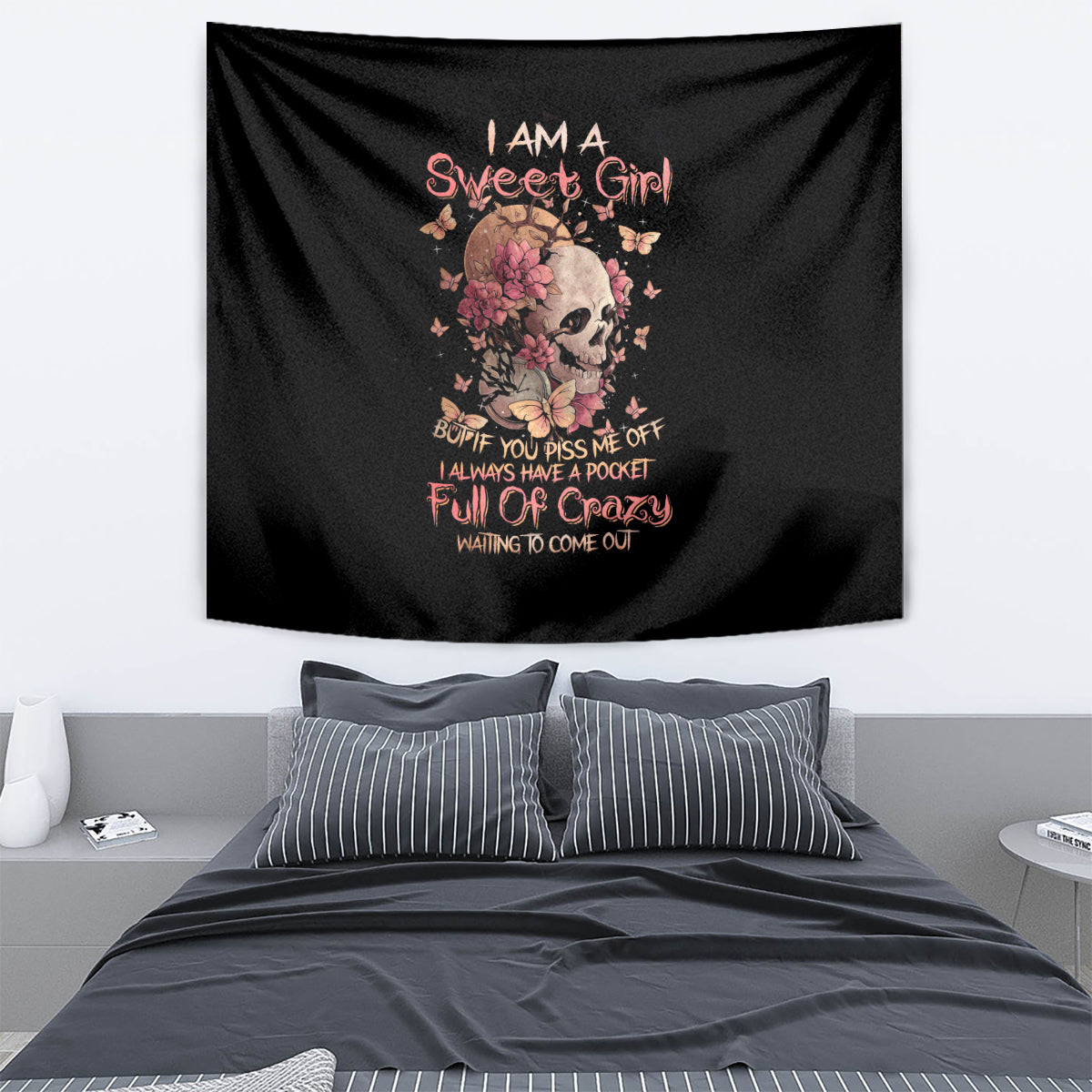 flower-skull-tapestry-iam-a-sweet-girl-full-of-crazy