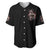 Blood Skull Baseball Jersey I Hold A Angel And Crazy Lady It Your Choice - Wonder Print Shop