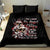 Blood Skull Bedding Set I Hold A Angel And Crazy Lady It Your Choice - Wonder Print Shop