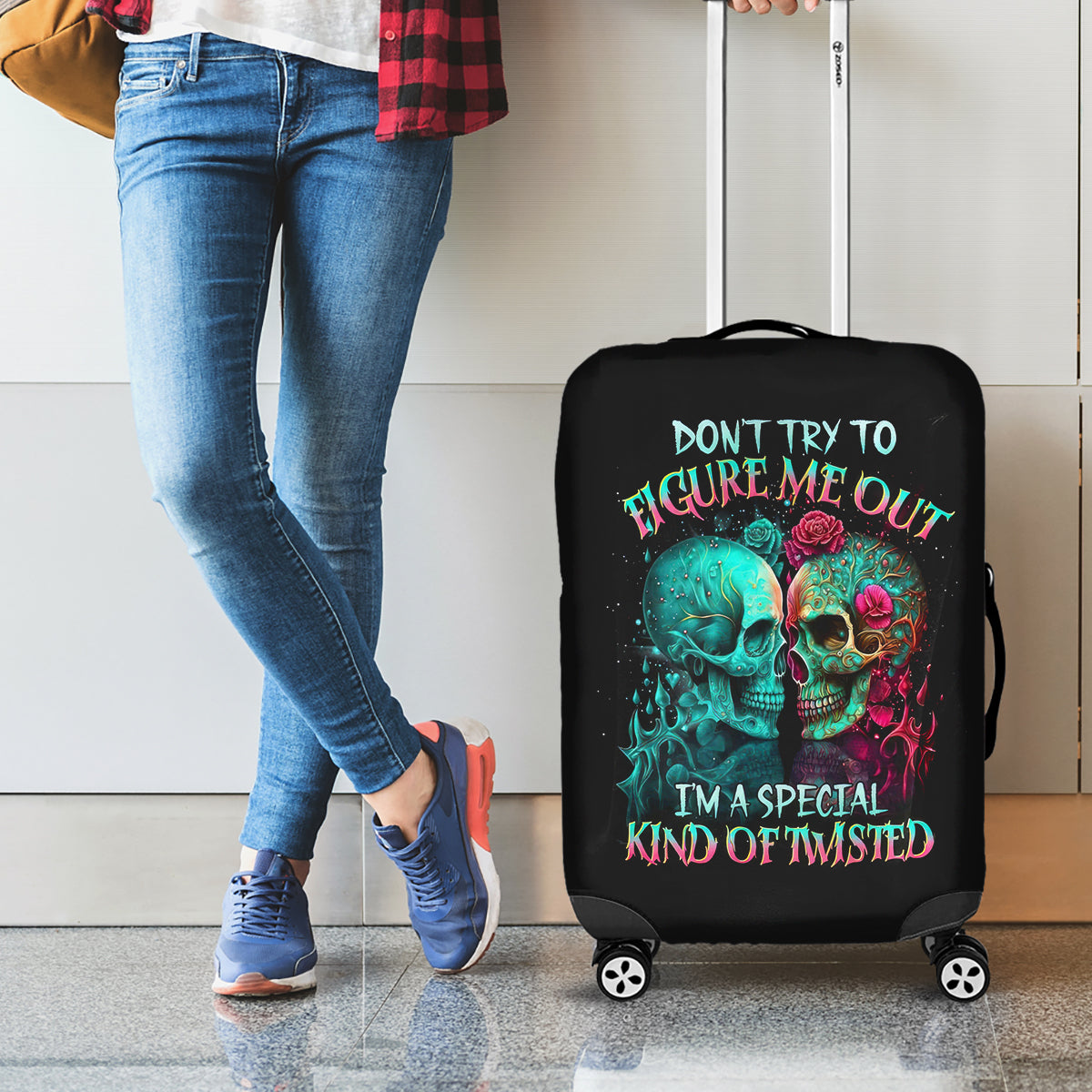 twin-skull-luggage-cover-dont-try-to-figure-me-out-im-a-special