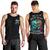 Satan Skull Men Tank Top I Never Alone My Demon With Me 24/7 DT01