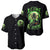 Zombie Skull Baseball Jersey I Never Alone My Demon With Me 24/7 - Wonder Print Shop