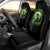 Zombie Skull Car Seat Cover I Never Alone My Demon With Me 24/7 - Wonder Print Shop