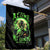 Zombie Skull Garden Flag I Never Alone My Demon With Me 24/7 - Wonder Print Shop