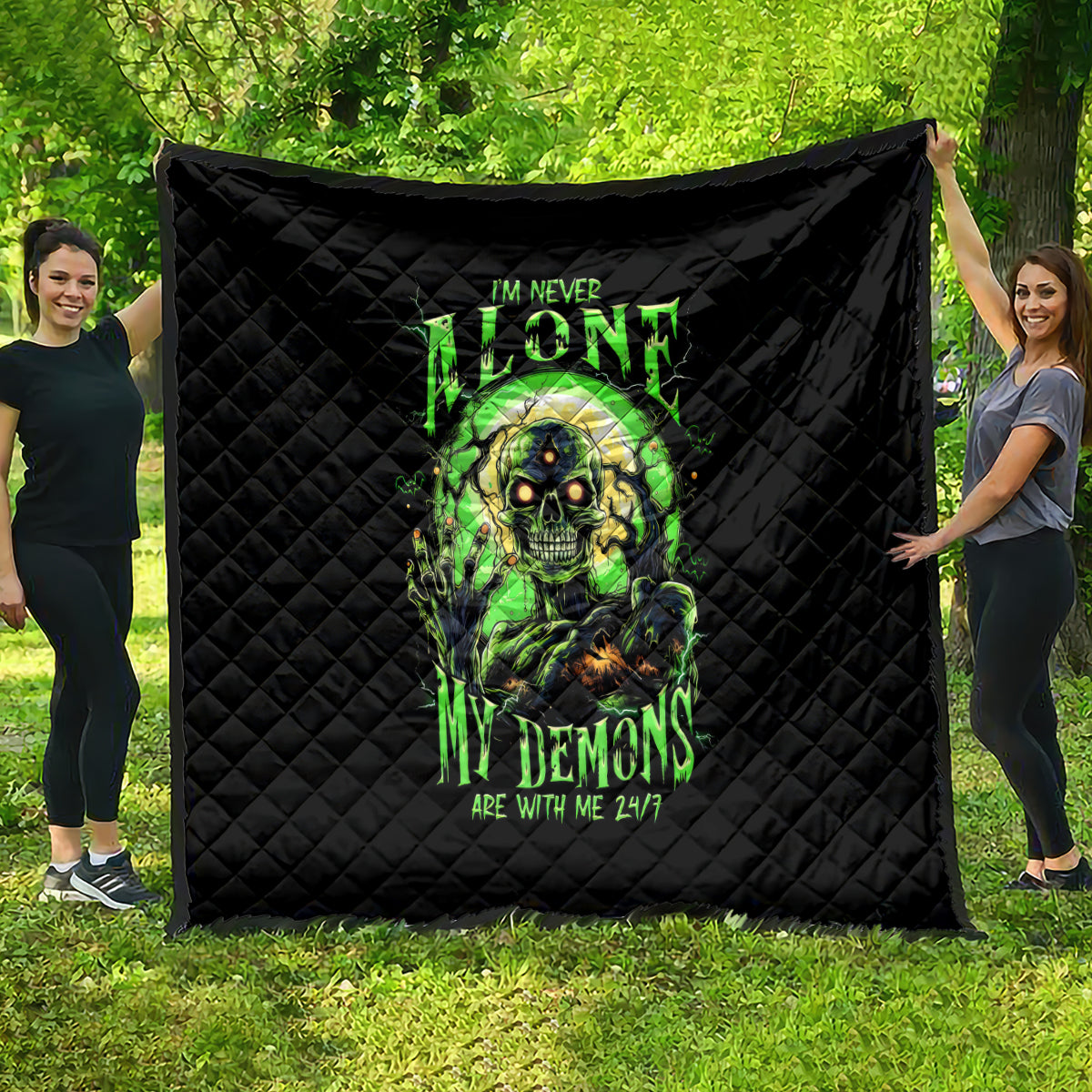 zombie-skull-quilt-i-never-alone-my-demon-with-me-247