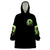 Skull Pumpkin Wearable Blanket Hoodie I Have Three Side Quite Funny And Side You Never Want DT01