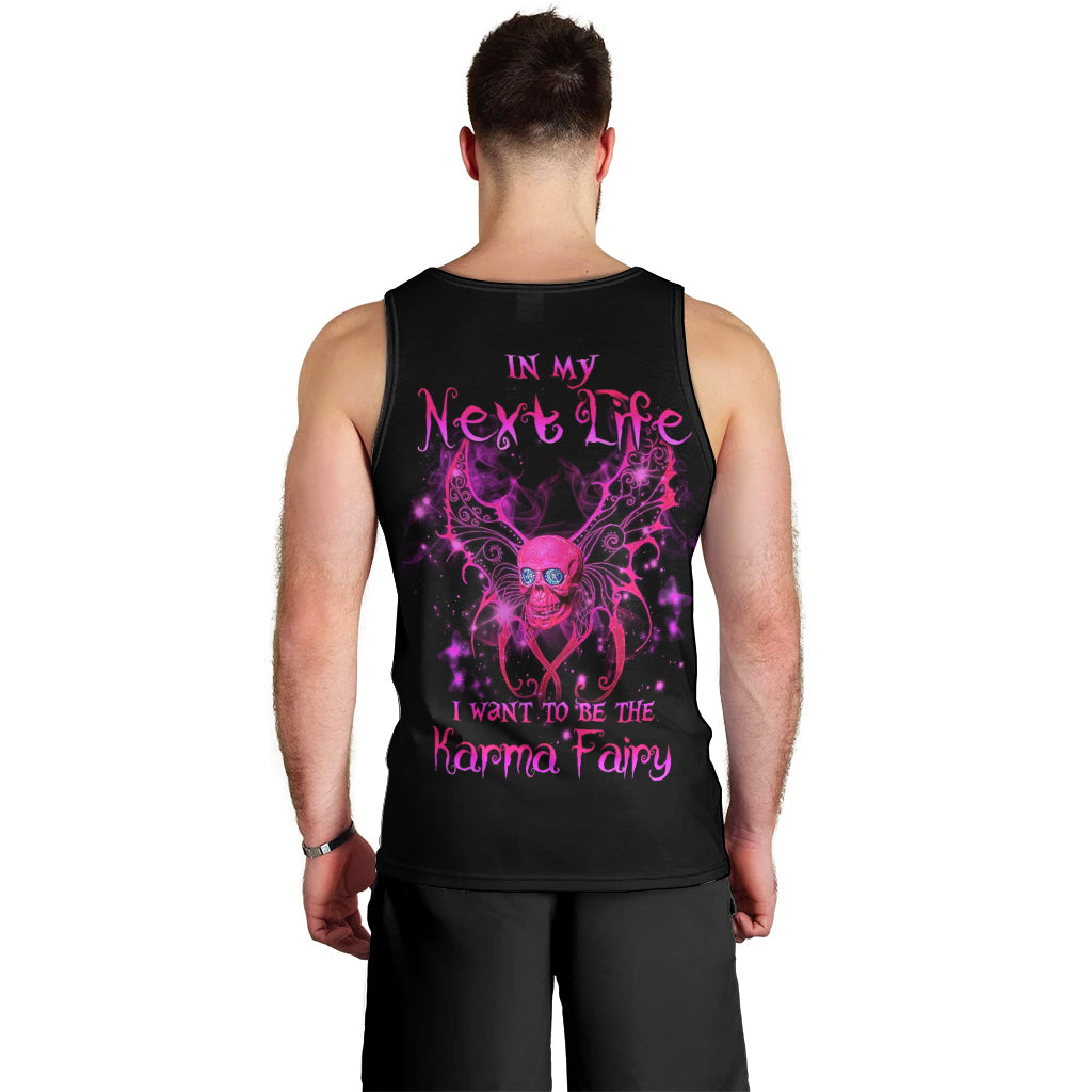 Skull Reaper Men Tank Top I Can't Go To Hell Devil Restrainning Order Against Me DT01