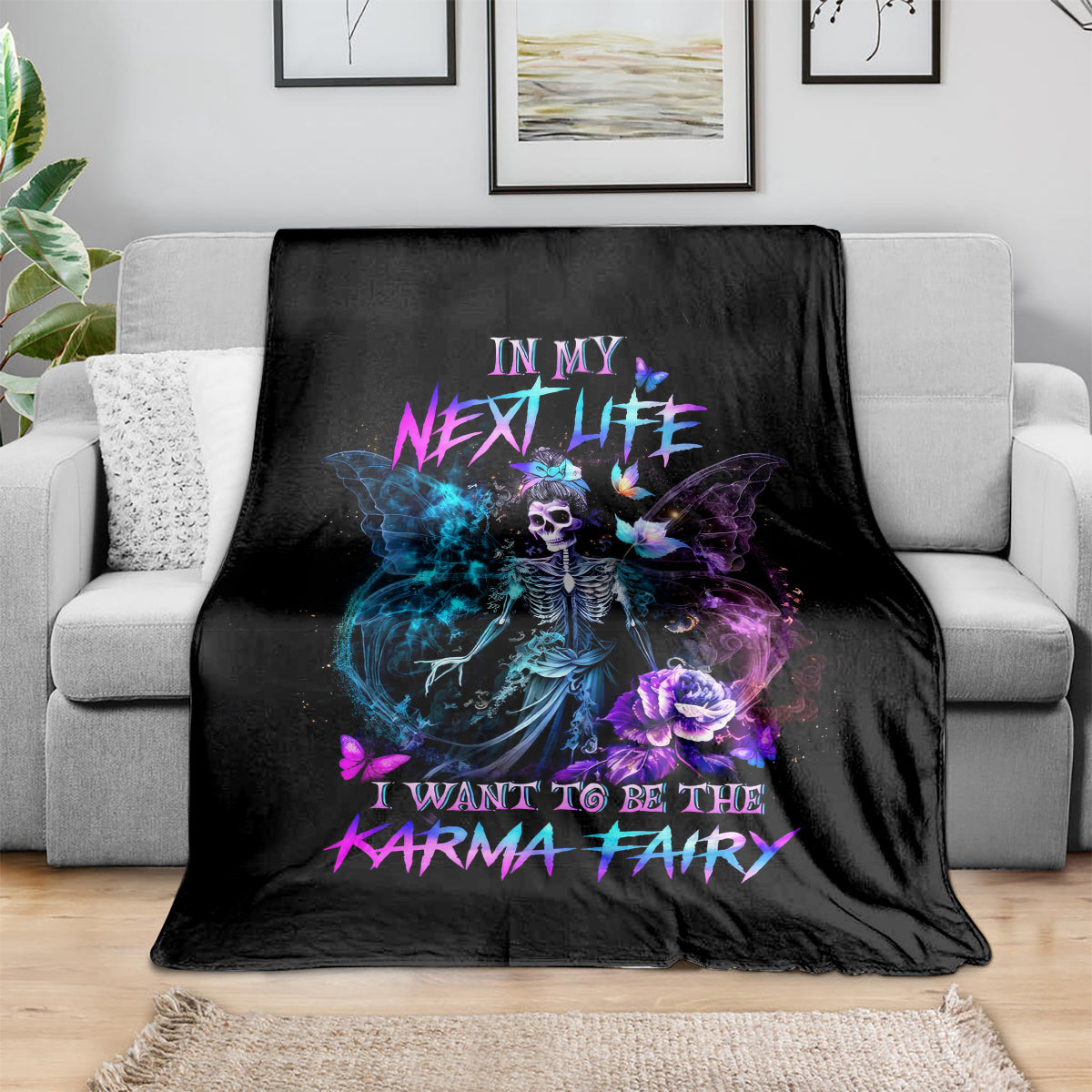 dia-de-los-muertos-skull-blanket-my-next-life-i-want-to-be-karma-fairy