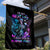 Dia De Los Muertos Skull Garden Flag My Next Life I Want To Be Karma Fairy - Wonder Print Shop