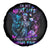 Dia De Los Muertos Skull Spare Tire Cover My Next Life I Want To Be Karma Fairy - Wonder Print Shop