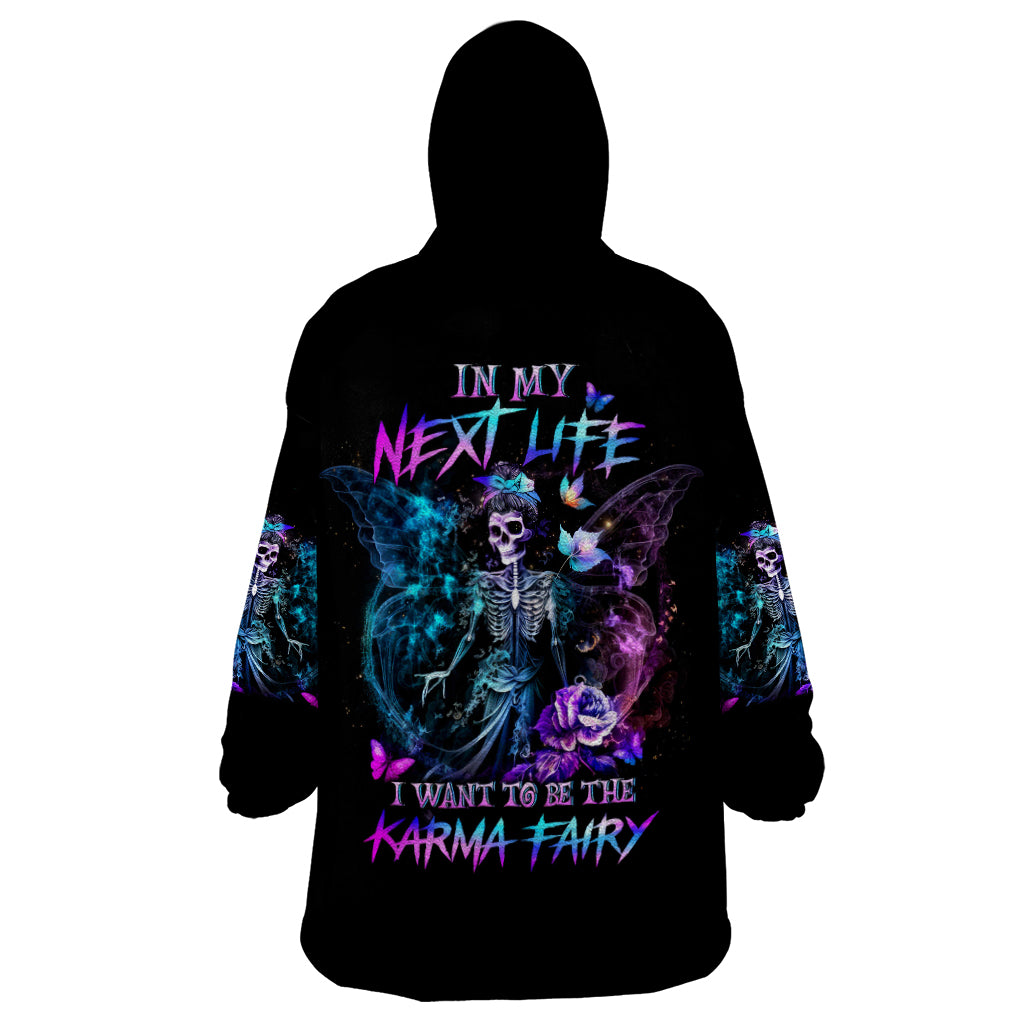 Skull Reaper Wearable Blanket Hoodie I Going To Hell Just Pick You Up DT01