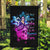 Tiny Fairy Skull Garden Flag My Next Life I Want To Be Karma Fairy - Wonder Print Shop