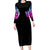 Tiny Fairy Skull Long Sleeve Bodycon Dress My Next Life I Want To Be Karma Fairy - Wonder Print Shop