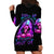 Fire Skull Hoodie Dress Judge Me When You're Perfect Otherwise Shut Up - Wonder Print Shop