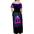 Tiny Fairy Skull Off Shoulder Maxi Dress My Next Life I Want To Be Karma Fairy - Wonder Print Shop