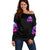 Tiny Fairy Skull Off Shoulder Sweater My Next Life I Want To Be Karma Fairy - Wonder Print Shop