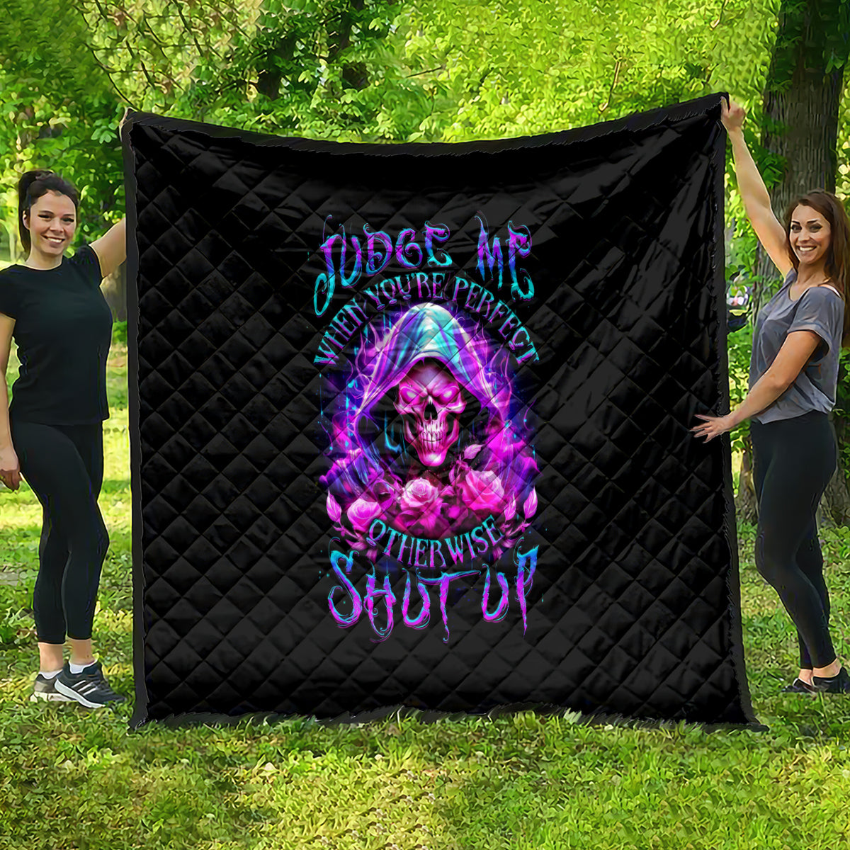 fire-skull-quilt-judge-me-when-youre-perfect-otherwise-shut-up