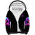 Tiny Fairy Skull Sherpa Hoodie My Next Life I Want To Be Karma Fairy - Wonder Print Shop