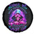 Fire Skull Spare Tire Cover Judge Me When You're Perfect Otherwise Shut Up - Wonder Print Shop