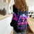 Tiny Fairy Skull Women Casual Shirt My Next Life I Want To Be Karma Fairy DT01