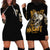 Axe Skull Hoodie Dress Let's Bury The Hatchet - Wonder Print Shop