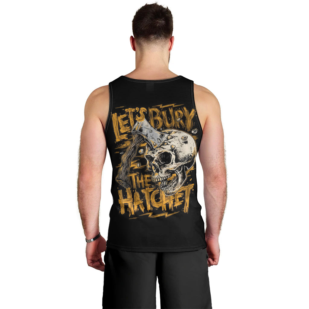 Twin Skull Men Tank Top Don't Try To Figure Me Out I'm A Special DT01