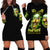 Thunder Skull Hoodie Dress My Demon Hide Inside My Head - Wonder Print Shop