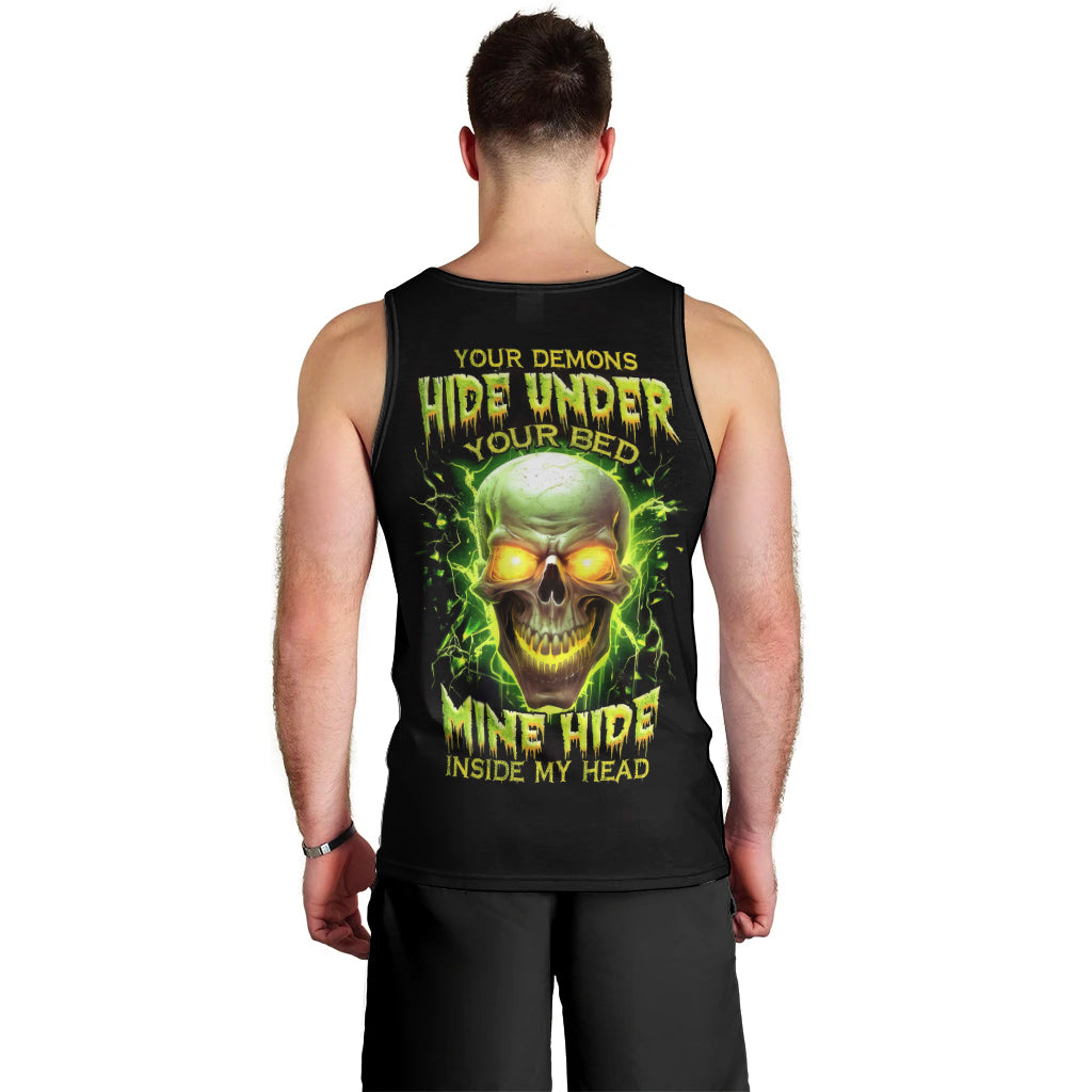 Witch Skull Men Tank Top Into Darkness To Lose Our Mind And Find Our Souls DT01