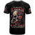 Zombie Skull T Shirt I Never Alone My Demon With Me 24/7 DT01