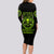 Gun Skull Long Sleeve Bodycon Dress When You Come For My Gun Expect An Appropriate Response - Wonder Print Shop